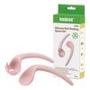 Haakaa Silicone Self-Feeding Spoon Set Blush - 1 sæt.