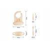 Babymoov Baby First Meal Set - Mini Roar - 1 stk.