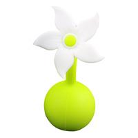 Haakaa Silicone Breast Pump Flower Stopper-White - 1 stk.