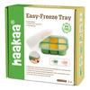 Haakaa Easy-Freeze Tray - 6 Compartments - Pea Green - 1 stk.