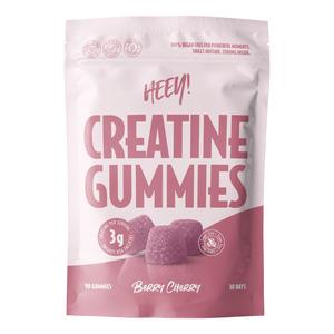 Heey! Creatine Gummies - Kosttilskud - Berry Cherry - 90 stk