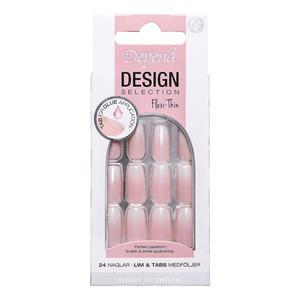 Depend Cosmetics Design Selection Misty Vail Fade Short Coffin - 24 stk.