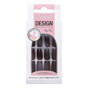 Depend Cosmetics Design Selection Warm Mocca Short Coffin - 24 stk.