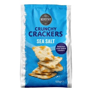 Nordthy Crunchy Crackers Salt - 125 g.