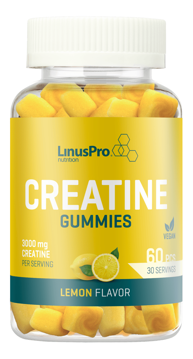 LinusPro Nutrition Creatine Gummies - 60 stk.