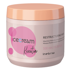 Inebrya Ice Cream Keratin Mask - 500 ml.