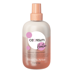 Inebrya Ice Cream Keratin Bi-Phase Conditioner - 200 ml.