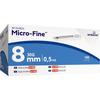 BD Micro Fine+ 0,50 ml sprøjte med kanyle - 100 stk.