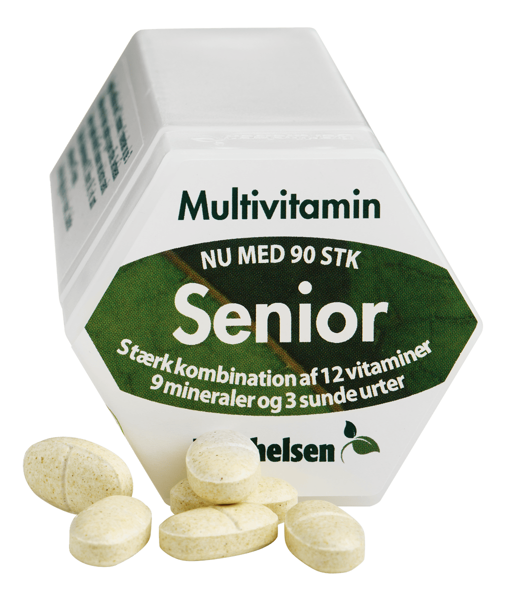 Berthelsen Naturprodukter Senior - 90 tabl.