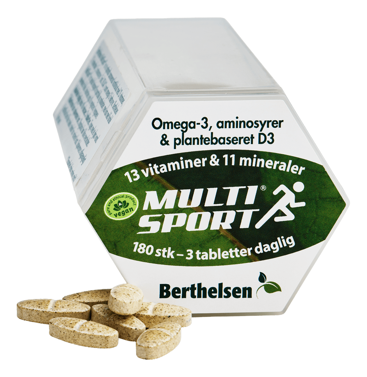 Berthelsen Naturprodukter Multisport - 180 tabl.