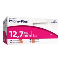 BD Micro Fine+ insulinsprøjte 1 ml - 100 stk.