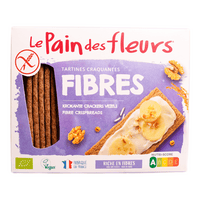 LePaindesfleurs Fibreknækbrød Ø - 150 g.