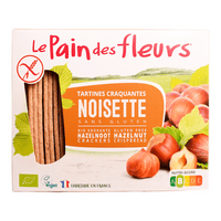 LePaindesfleurs Hasselnødknækbrød Ø - 150 g.