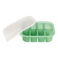 Haakaa Easy-Freeze Tray - 8 Compartments - Green - 1 stk.