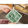 Haakaa Silicone Freezer Tray with Lid - 6 Compartments - Pea Green - 1 stk.