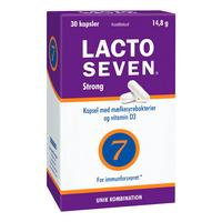 Lacto Seven Strong Vareprøve (Udløb 30-09-26) - 30 tabl.