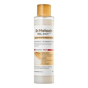 Dr. Melaxin Peel Shot Glow white Rice Toner - 200 ml.