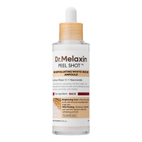 Dr. Melaxin Peel Shot Exfoliating White Rice Ampoule - 80 ml.