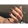 Nailura Gel Polish 136 - Midnight Black Brown - 10 ml.