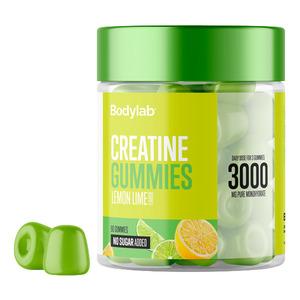 Bodylab Creatine Gummies Lemon Lime, 90 stk.