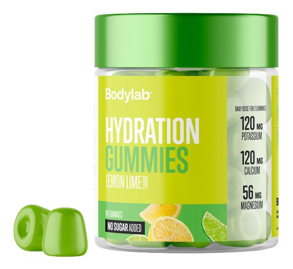 Bodylab Hydratiom Gummies Lemon Lime - 90 stk.