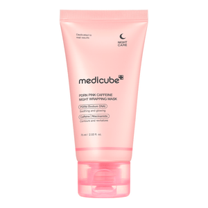 Medicube PDRN Pink Caffeine Night Wrapping Mask - 75 ml.
