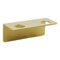 Meraki Flaskeholder med 2 huller - Børstet messing finish - 1 stk.