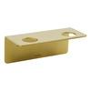 Meraki Flaskeholder med 2 huller - Børstet messing finish - 1 stk.