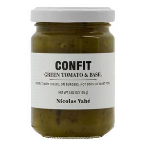 Nicolas Vahé Confit - Green tomato & basil - 165 g.