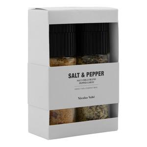 Nicolas Vahé Gift Box Salt Chili + Pepper Garlic - 1 stk.