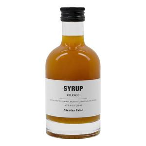Nicolas Vahé Fruit Syrup - Orange - 200 ml.