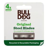 Bulldog Original Steel Blade barberblade - 4 stk.