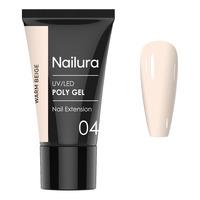 Nailura Poly Gel 04 - Warm Beige - 30 g.