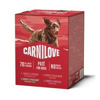 Carnilove Dog Pouch Pate Vådfoder - Multipack - 4 x 300 g.