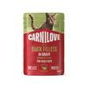 Carnilove Cat Pouch vådfoder m. and & kattegræs - 85 g.