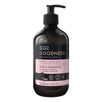 Baylis & Harding Goodness Rose & Geranium Hand Wash - 500 ml.