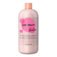 Inebrya Ice Cream Keratin Shampoo - 1000 ml.