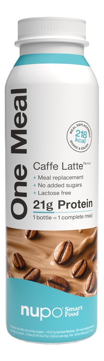 Nupo One Meal Shake Caffe Latte - 330 ml.