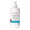 Decubal Shower & Bath Oil - 500 ml badeolie til tør hud