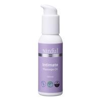 Sinful Intimate Massage Oil - 100 ml.