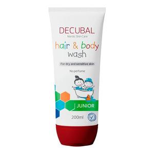 Decubal Junior Hair og Body Wash – 200 ml.