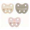 Hevea sut, Trial Trio-Pack, Newborn 0+ mdr, Powder Pink, Cream & Milky White - 3 stk.