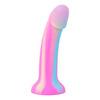 EasyToys Glow in the Dark Dildo - Candy Swirl 19 cm - 1 stk.