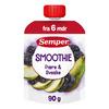 Semper Frugtsmoothie m. Pære & Svesker 6 mdr. Ø - 90 g.
