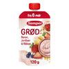 Semper Frugtgrød m. Jordbær, Banan & Blåbær 6 mdr. - 120 g.
