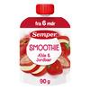 Semper Sommer Smoothie m. Æble & Jordbær 6 mdr. - 90 g.