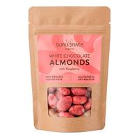 Guru Snack White Chocolate Almonds with Raspberry - 100 g.