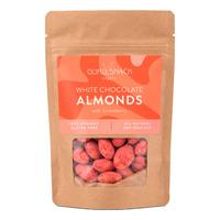Guru Snack White Chocolate Almonds with Strawberry - 100 g.