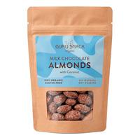 Guru Snack Milk Chocolate Almonds with Coconut - 100 g.