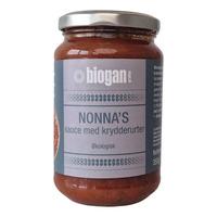 Biogan Nonna's Sauce Vegansk Ø - 350 g.